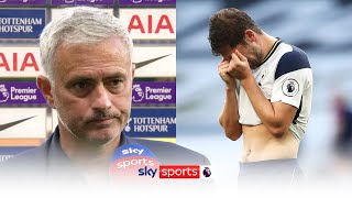 "Lazy pressure up front" 😴 | Jose Mourinho blames fitness for bad result against Everton