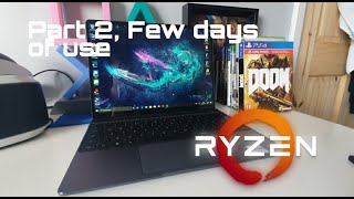 Huawei Matebook 13 (2020 AMD Ryzen 5) After A Few Days Of Use! (English) - Stay Safe!