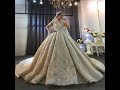 NS3917-AMANDA NOVIAS champagne sparkling wedding dress 2020 aliexpress luxury bling wedding gown