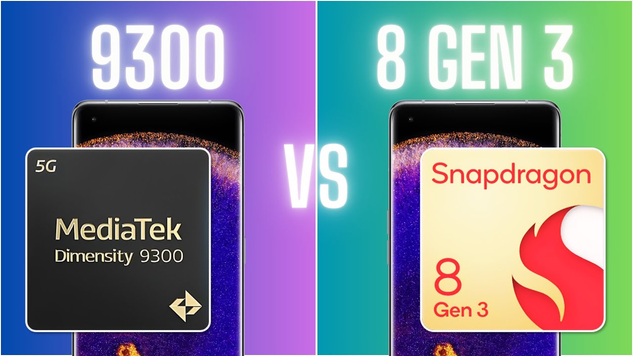 Snapdragon 8 Gen 3 Vs MediaTek Dimensity 9300 - YouTube