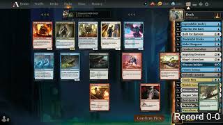 MTG Arena: New Capenna Obscura Evasion draft