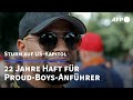 Sturm auf US-Kapitol: 22 Jahre Haft für Proud-Boys-Anführer Tarrio | AFP