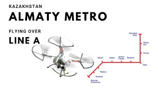 Алматинское метро. Almaty metro. Kazakhstan.