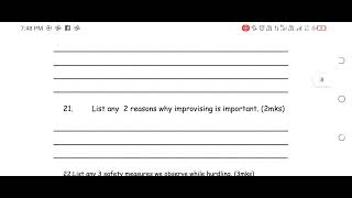 Grade 5: Creative arts and sports,midterm exams revision volume 1. /Music, Arts and craft,PHE.