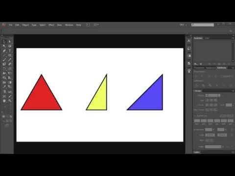 How to Draw a Triangle in Adobe Illustrator How to Draw a Triangle in Adobe Illustrator