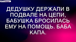 Дедушку держали в подвале на цепи, бабушка бросилась ему на помощь. Баба Капа.  || Любовь и Вдохно