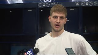 UConn's Joey Calcaterra speaks ahead of national championship game | Full Interview