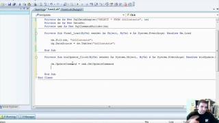 Part 2 of 2 - How to: Connect to SQL Server using ADO.NET and VB.Net