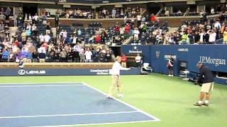 US Open 2009 Novak Djokovic vs John McEnroe