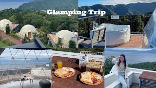 西伊豆グランピング旅行🏕️🍃静岡観光 | 天空テラス | BBQ | 堂ヶ島洞窟クルーズ | 海鮮丼