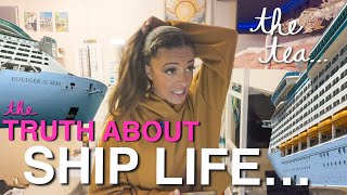 WHAT IT’S ACTUALLY LIKE TO WORK ON A CRUISE SHIP 🛳️🙊 answering 100 of the most FAQs about ship life!