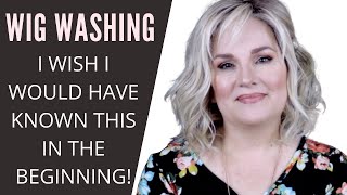 NEW TO WIGS? / I WISH I WOULD HAVE KNOWN THIS ABOUT WASHING WIGS / WIG TIPS & ADVICE