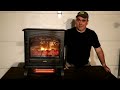 let s fix the fire light in this duraflame 1500 watt infrared electric heater dfi 7025 01