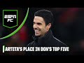 Where does Mikel Arteta rank in Don Hutchison’s top managers? 🤔 | ESPN FC