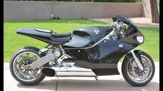 Motorcycle with Helicopter Engine