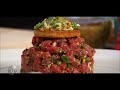 recette plat le tartare de boeuf le secret du chef christian etchebest masterchef fr