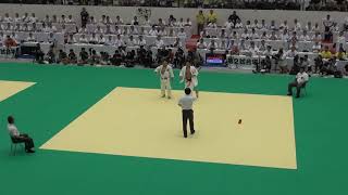 2014年IH 柔道 男子個人 81kg級 決勝 天野拓実（桜丘） × 正木聖悟（天理）