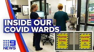 Coronavirus: Exclusive look into Westmead’s COVID-19 ward | Nine News Australia