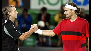 Roger Federer vs David Nalbandian 2004 Australian Open QF Highlights