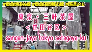 東京散歩 世田谷区 三軒茶屋 新旧混在するオシャレな下町を散策 Tokyo Cityscape Sangen-jaya Setagaya