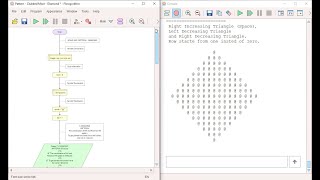 Pattern Diamond | Flowgorithm | Easy Coding | Any Pattrn in Any Language