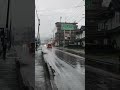 2024年9月22日 朝　雨の人吉市街地　 胸川の風景　熊本県南部　チヤンネル登録お願いいたします