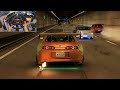 Fast & Furious Convoy Toyota Supra MK4 w/NOS & GT-R R34 & EVO IX - Assetto Corsa | Moza R16 + VR