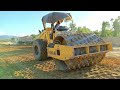 بهترین اپراتور shantui sd 16 e buldozer pushing smooth and fastest ground