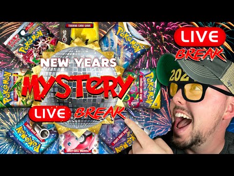 *GET IN HERE!* 300 Pokemon Pack NEW YEARS Mystery Stream! WE"RE STARTING OFF 2024 WIDDA BANG!