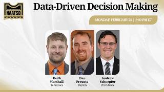 NAATSO Panel Discussion: Data-Driven Decision Making