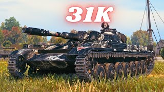 31K Spot + Damage with T-100 LT  14.8K & AMX 13 105 - 17K  World of Tanks