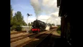 6046 and 92199 depart Peterborough 14/9/14