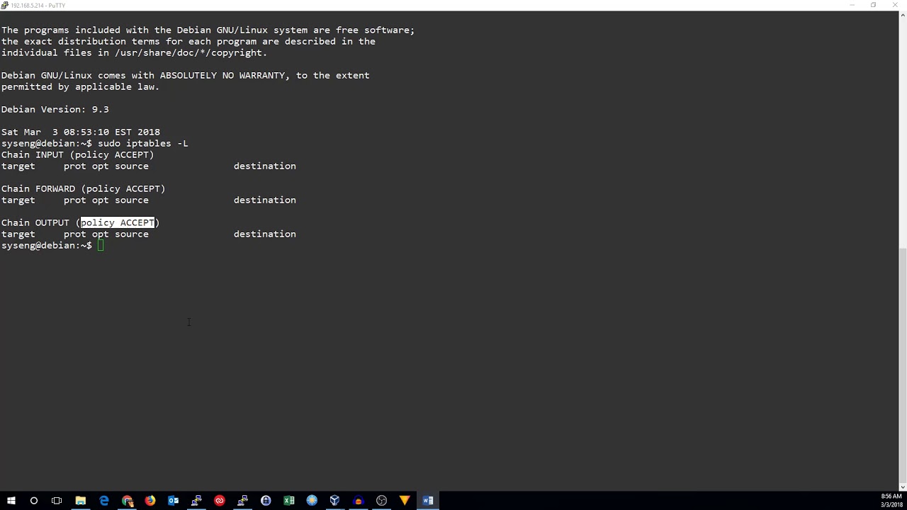 Iptables Basics Youtube