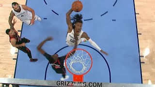 Ja Morant making my jaw simply explode with that dunk 💣