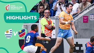 Los Teros in ultimate comeback! | Uruguay v Namibia | Rugby World Cup 2023 Match Highlights