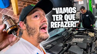 SALVANDO O MOTOR DE ARRANQUE DA MERCEDES E430 V8!