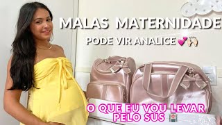 ANALICE'S MATERNITY BAGS FROM THE SUS 🥹💕 ARE READY, NOW SHE CAN BE BORN 🙌🏻🥰 WHAT WILL I TAKE?