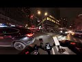 holiday madness full nyc night commute experience nami klima max escooter pov ride 4k