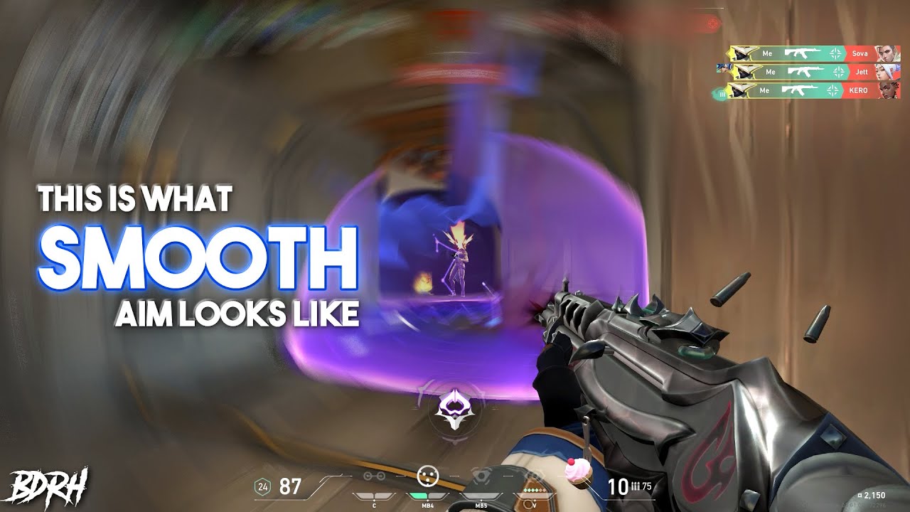 The Smoothest Aim In Valorant Youtube