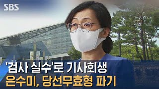 은수미 성남시장, '검사 실수'로 기사회생…당선무효형 파기 / SBS