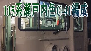 【走行動画】あとわずか！山陽本線瀬戸内色115系C41編成