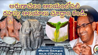 అరుణాచలం ఆలయంలోపలి రహస్య ఆలయాలు చూద్దాం రండి.#arunachaleswarar