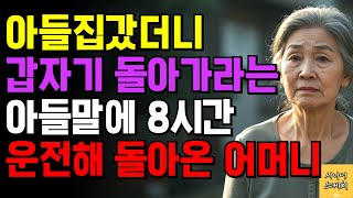 명절에 아들 보러 8시간 달렸는데… '처가집 핑계'에 고속도로서 차돌리게한 아들내외..부모의 한 맺힌 눈물 | 사이다썰 | 신청사연 | 사연라디오