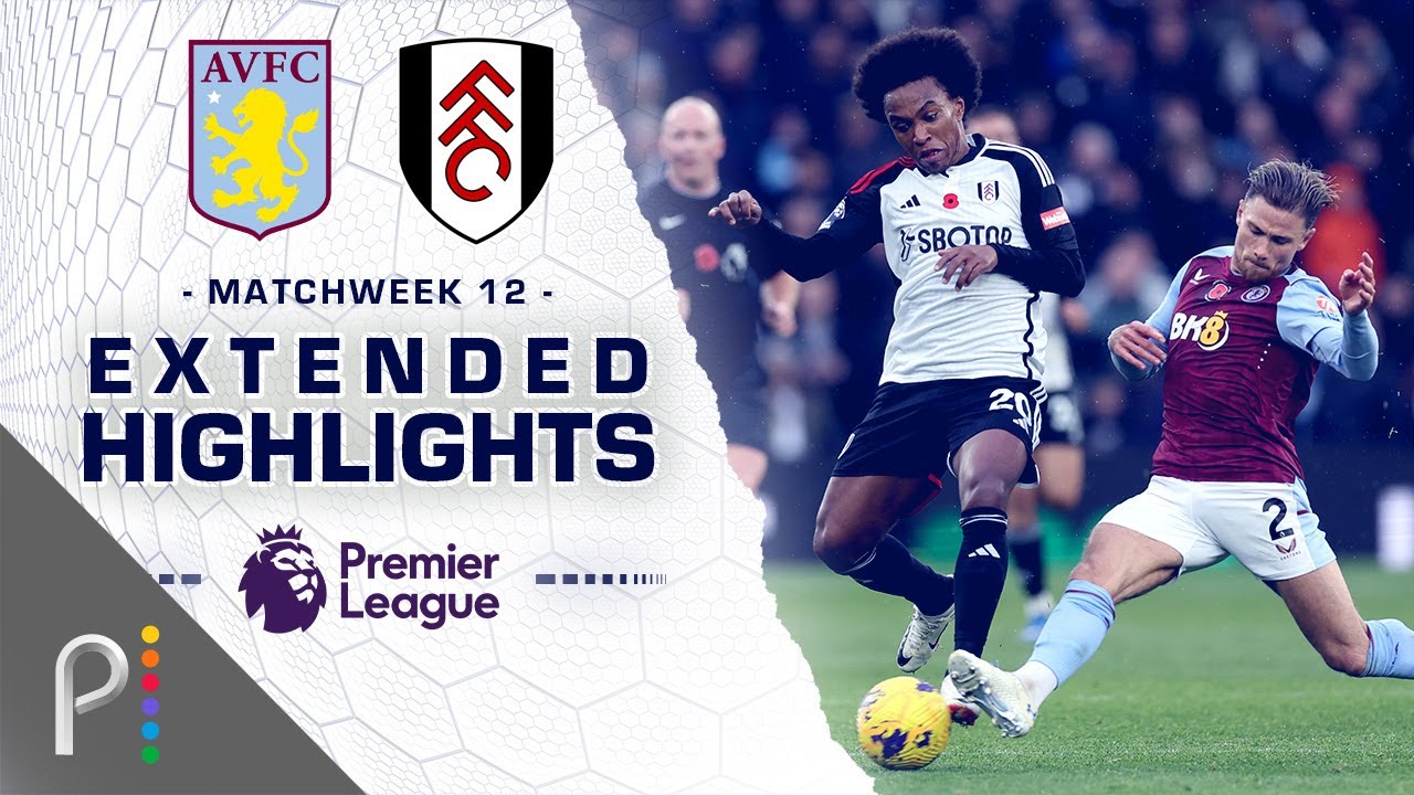 Aston Villa V. Fulham | PREMIER LEAGUE HIGHLIGHTS | 11/12/2023 | NBC ...