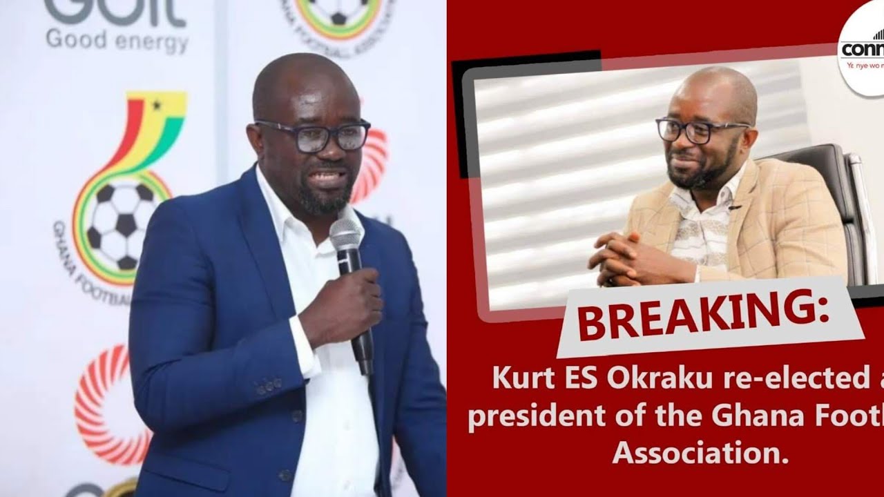 Kurt Okraku Retained As Ghana Football Association President - YouTube