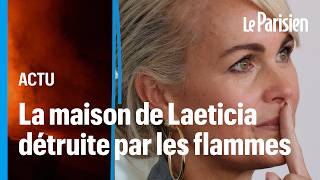 « Je suis dévastée » : la villa de Laeticia Hallyday détruite par les incendies à Los Angeles