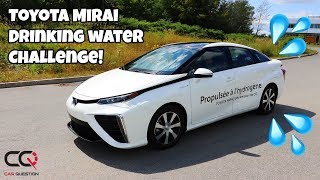 Toyota Mirai | Taste that water challenge!