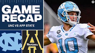 College Football Week 1: UNC HOLDS OFF App State in FINAL SECONDS [FULL RECAP] | CBS Sports HQ