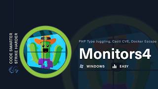 HackTheBox – MonitorsFour Walkthrough | PHP Type Juggling, Cacti CVE-2025-24367, Docker API Escape