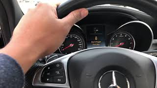 MERCEDES-BENZ C 300 - HOW TO OPEN HOOD OF CAR